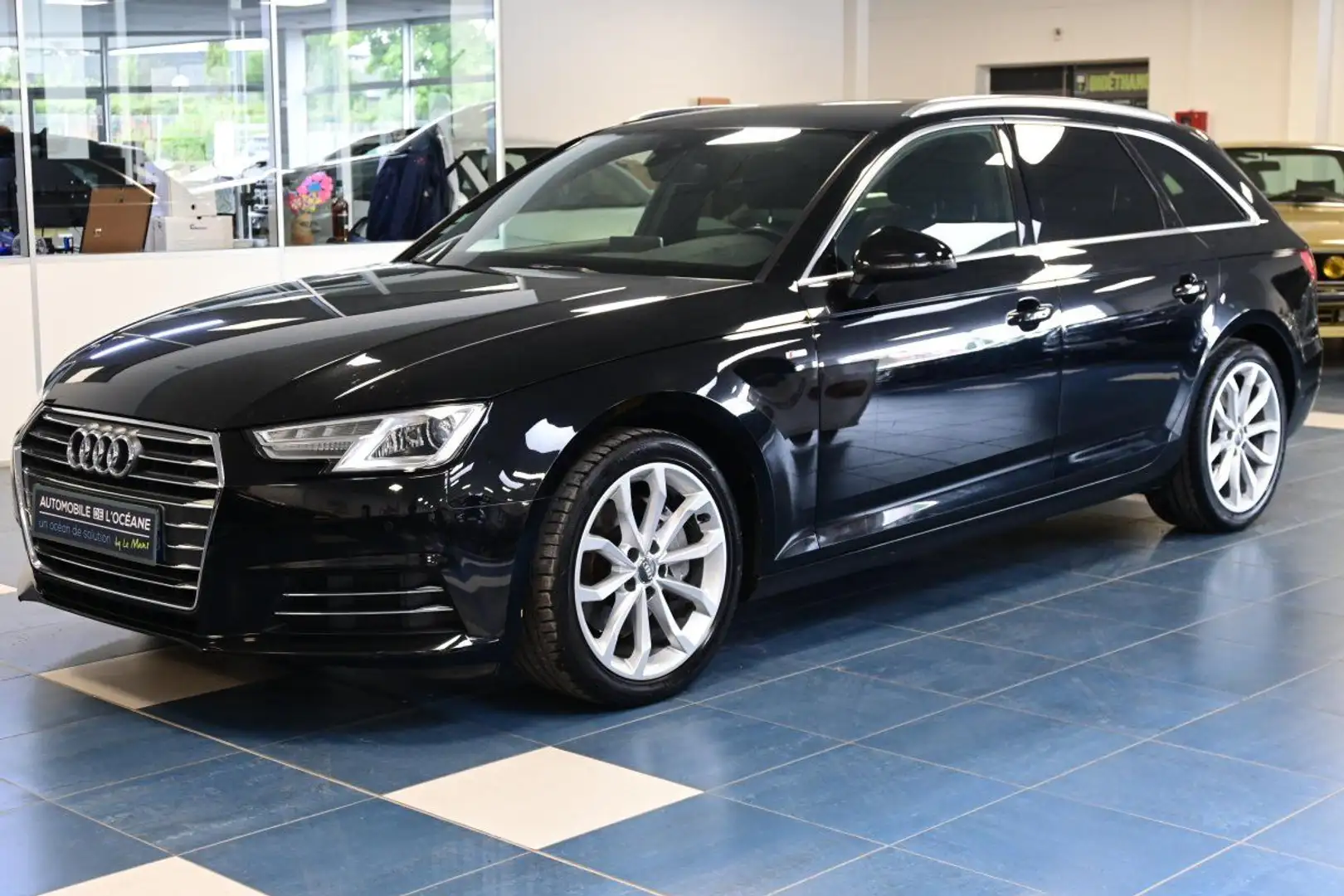 Audi A4 2.0 TDI 190 S tronic 7 S line Negro - 1