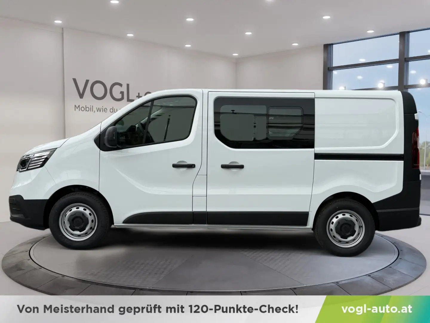 Renault TRAFIC LKW Doppelkabine Kastenwagen L1H1 3,0t Bl Weiß - 2