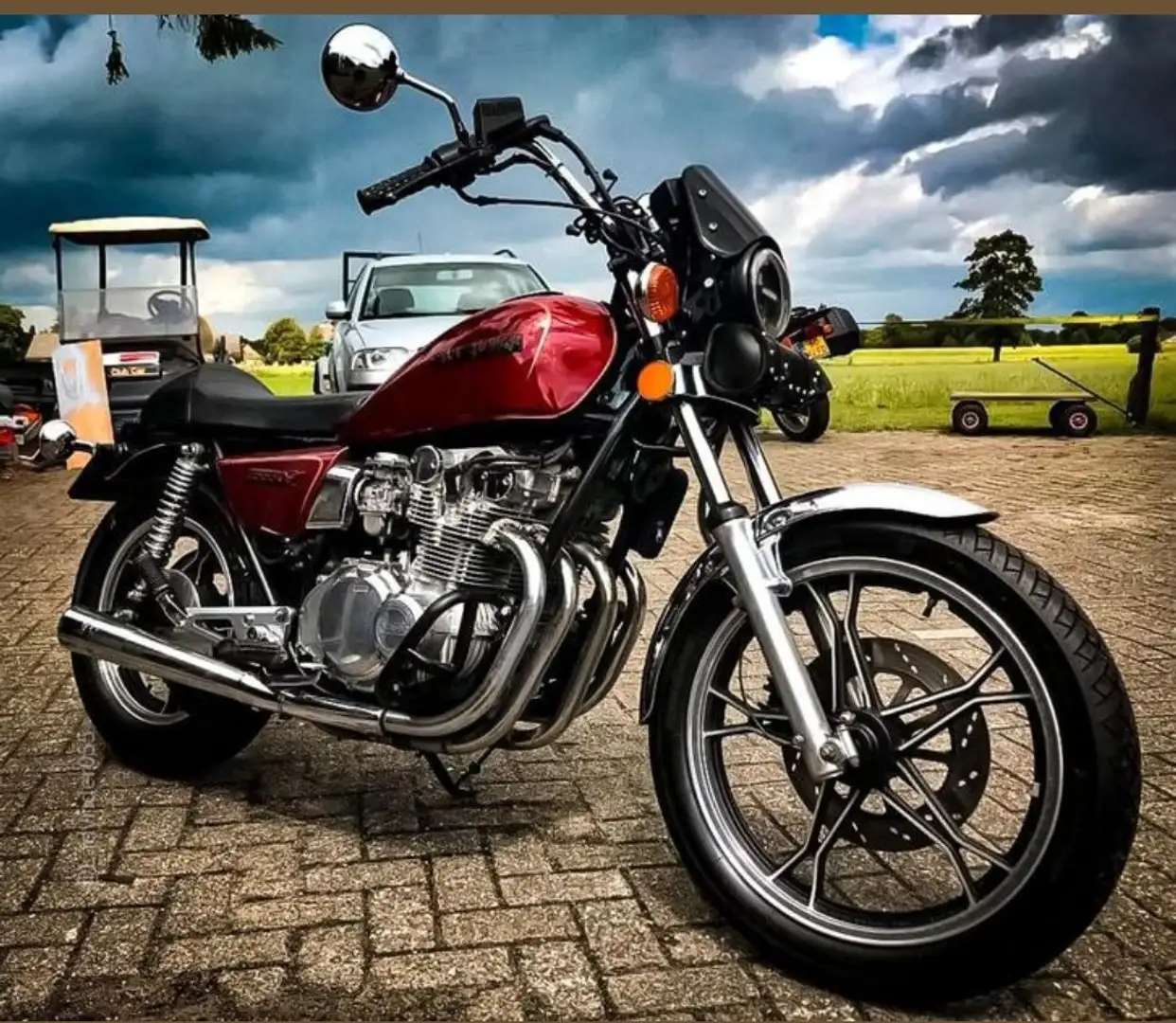 Suzuki GS 550 L (wegenbelasting vrij) Rood - 1