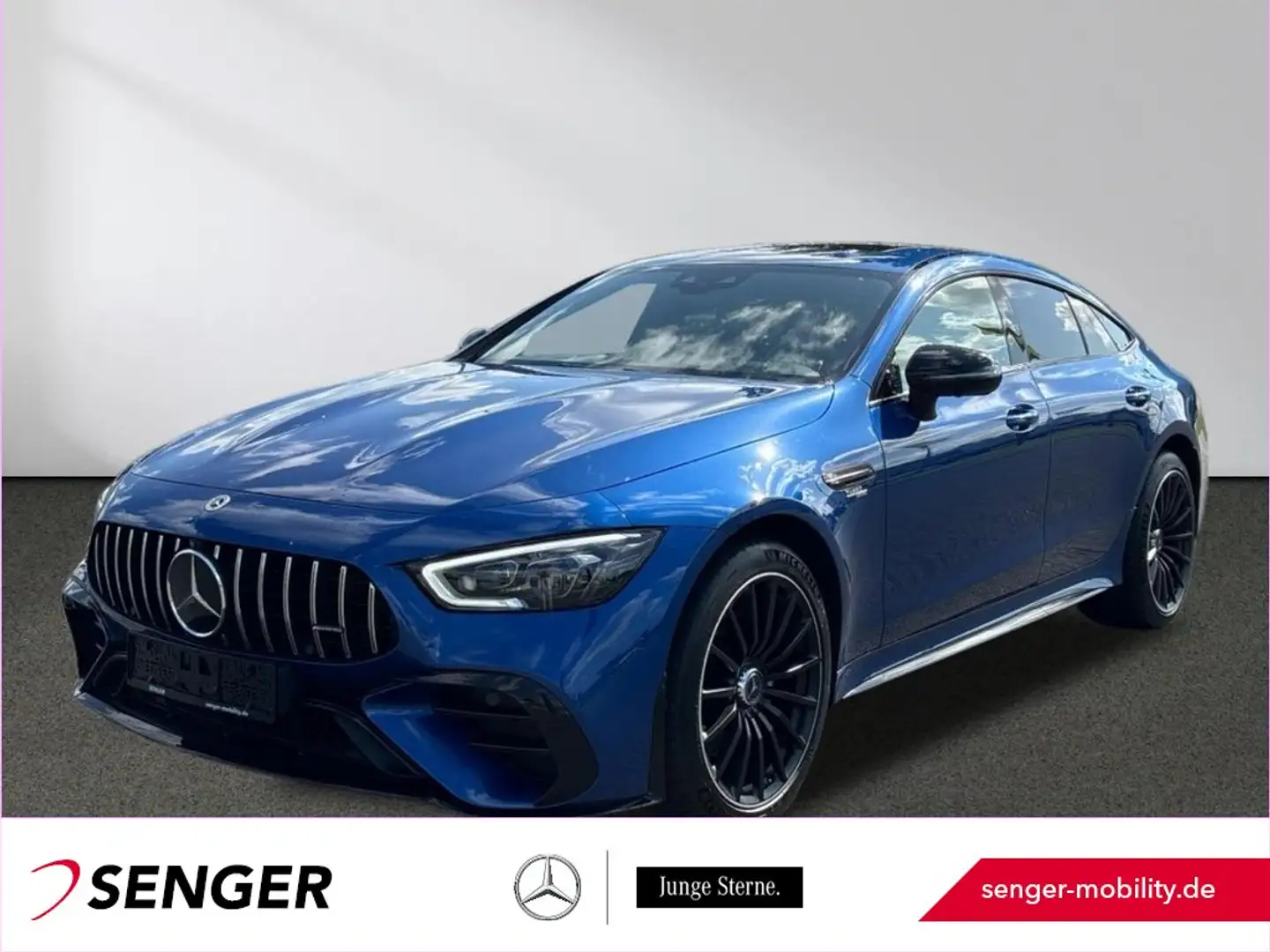Mercedes-Benz AMG GT 53 4M+ Perf.-Abgasanlage Schiebedach 360° Bleu - 1