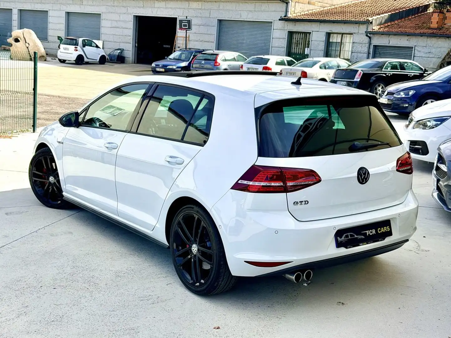 Volkswagen Golf 2.0TDI CR BMT GTD DSG 184 Blanco - 2