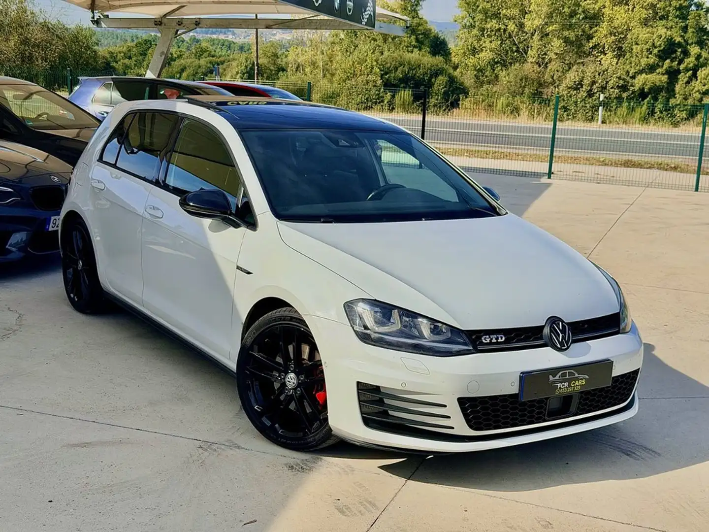 Volkswagen Golf 2.0TDI CR BMT GTD DSG 184 Blanco - 1