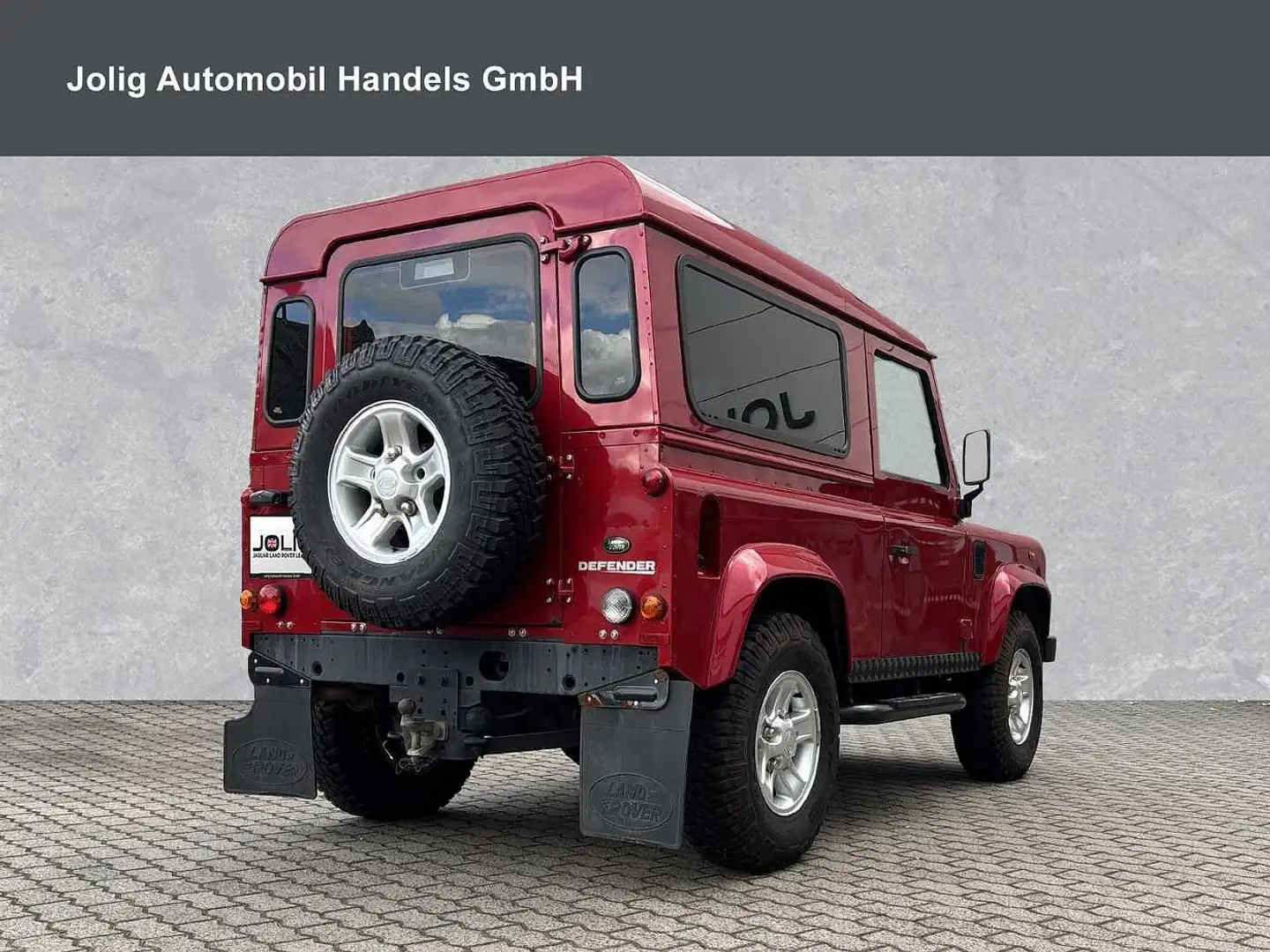 Land Rover Defender 90 Td4 DPF Hard Top E Klima ABS Rot - 2