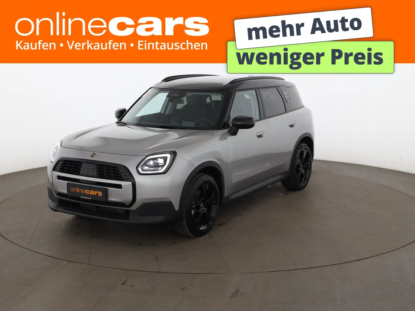 MINI Countryman C Aut LED HEAD-UP AHK LEDER NAVI Grau - 1