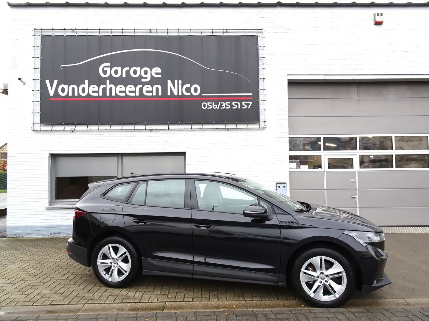 Skoda Enyaq Enyaq iV 60 VIRTUAL,PANODAK,ADAPT.CRUISE,CAMERA Noir - 1