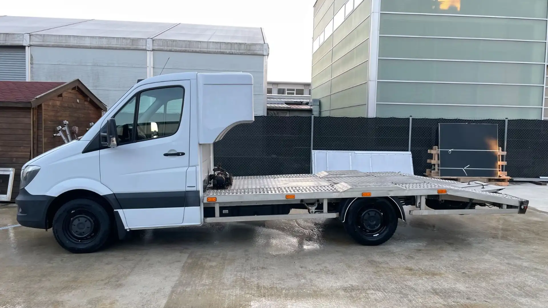 Mercedes-Benz Sprinter*II*319*CDI*AbschW*Liegeplatz*SH*Seil-Wi Blanc - 2