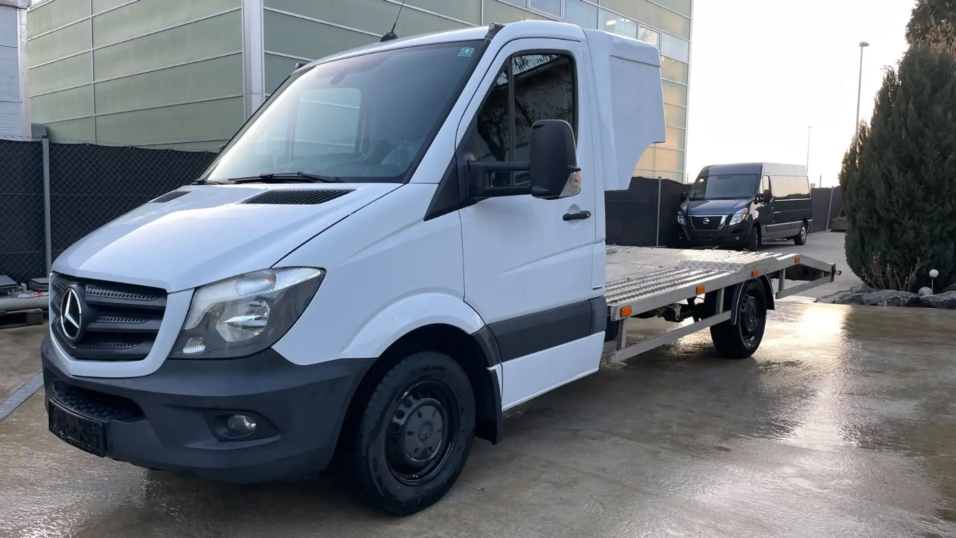 Mercedes-Benz Sprinter*II*319*CDI*AbschW*Liegeplatz*SH*Seil-Wi Blanc - 1