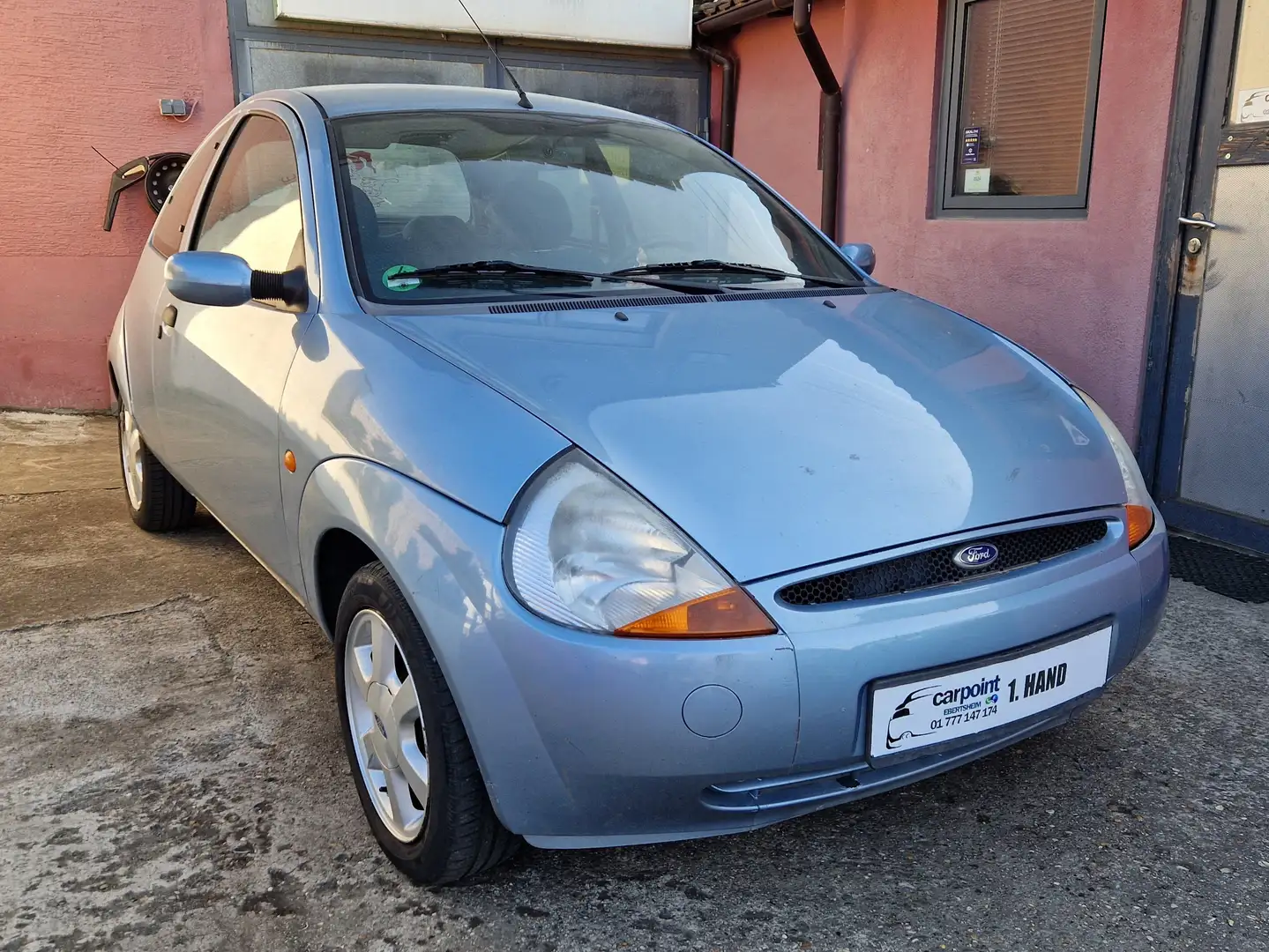 Ford Ka/Ka+ **2.Hand TüV&Inspektion neu Klima Alu Servo** Синій - 1