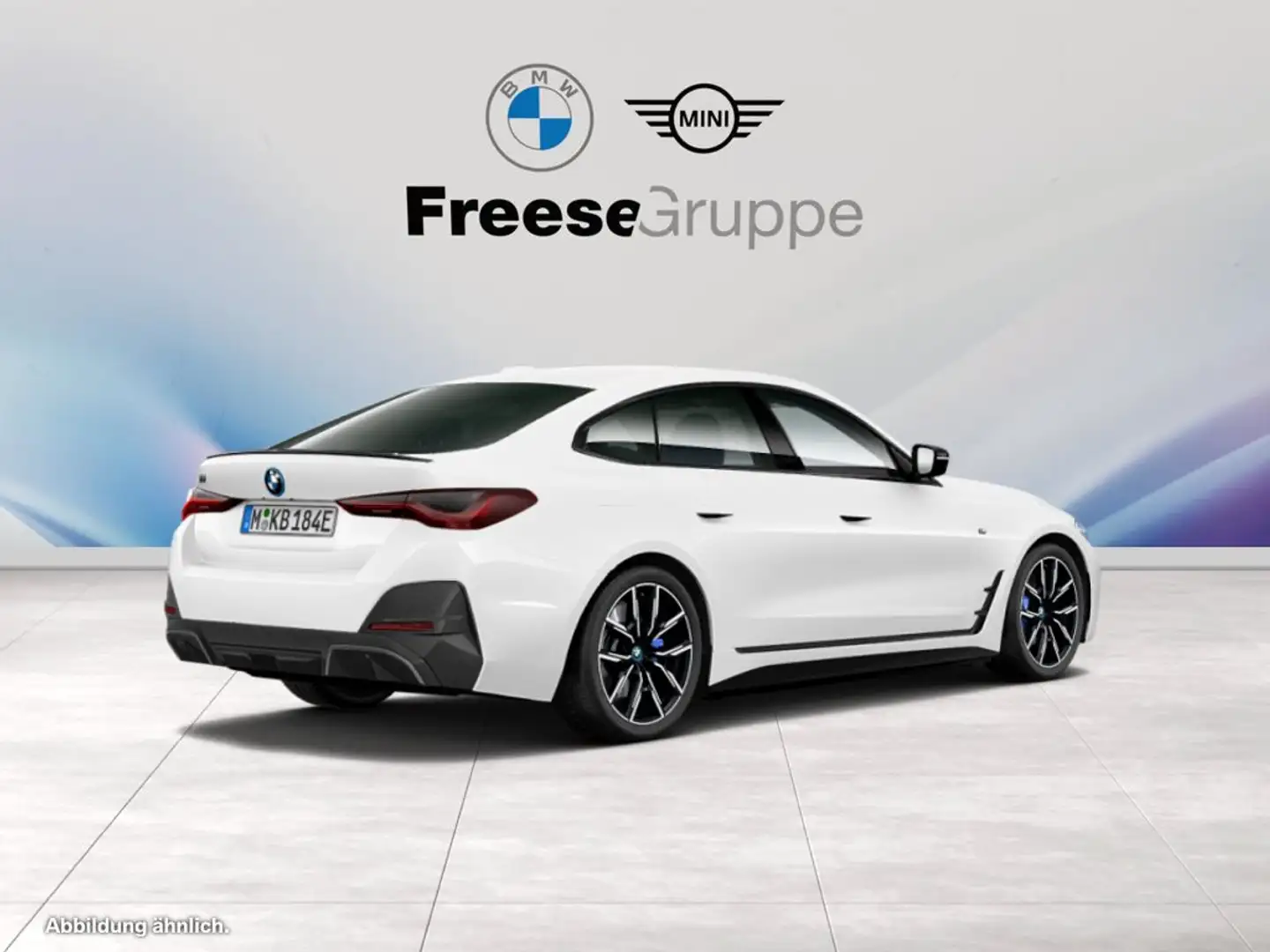 BMW i4 eDrive35 Gran Coupé M Sportpaket HK HiFi DAB Weiß - 2