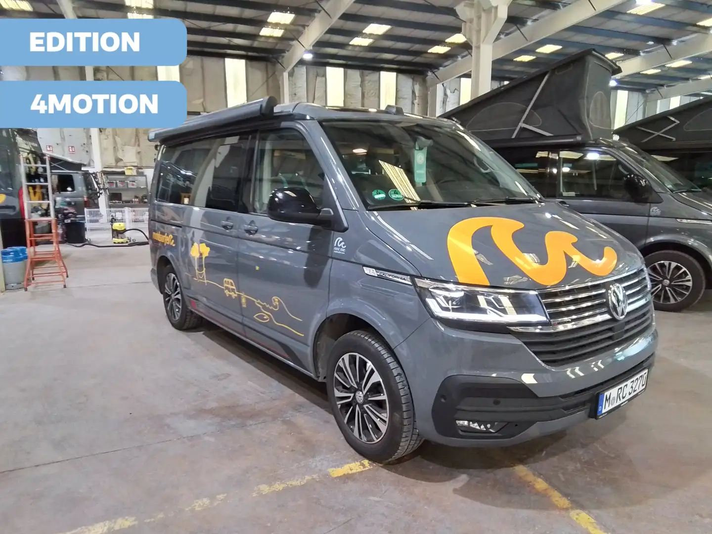 Volkswagen T6.1 California Ocean Edition 4Motion Camper mit fester Küche, ele Noir - 1