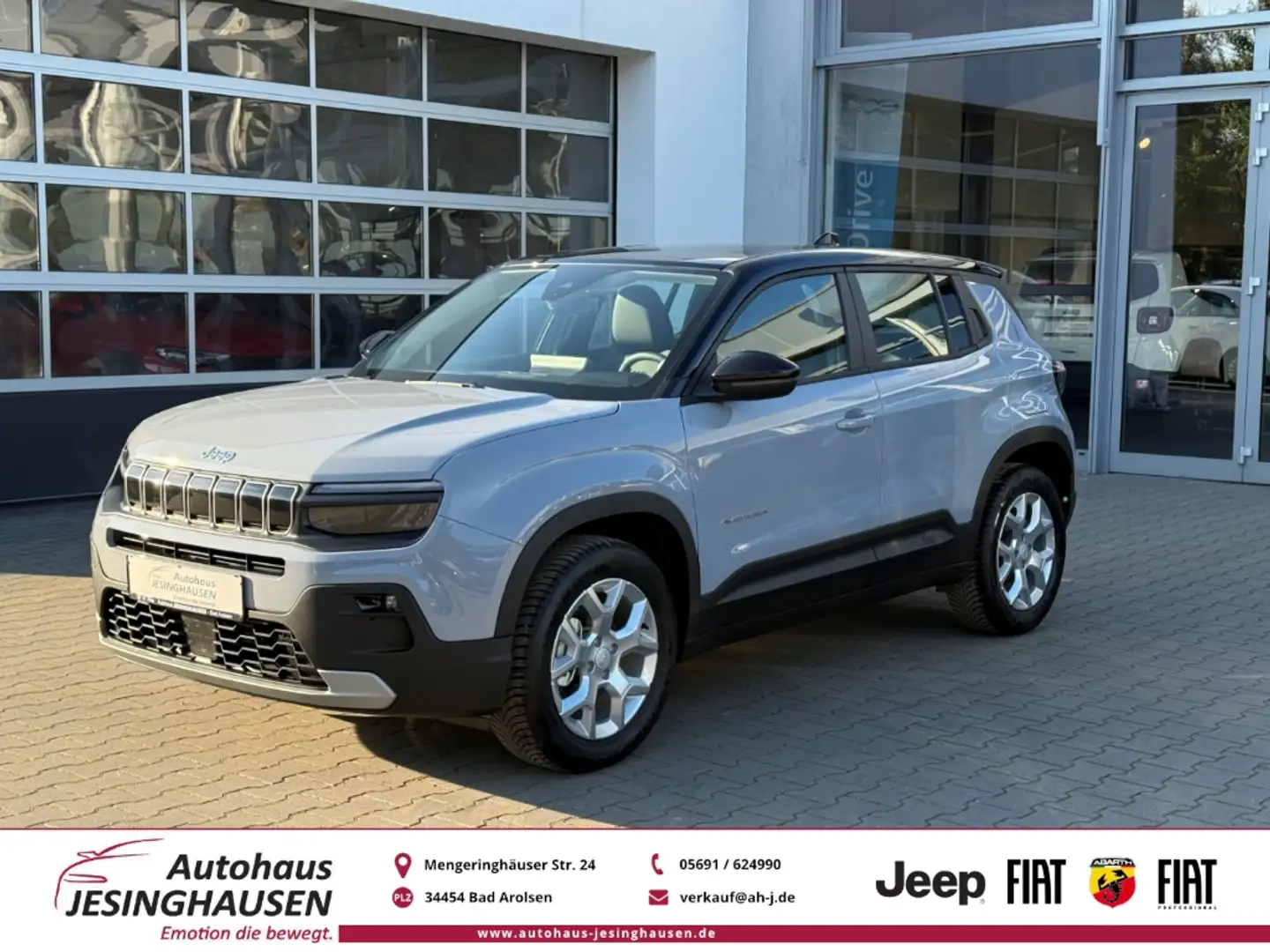 Jeep Avenger Altitude+Rückfahrkam.+Klimaaut.+Keyless Gris - 1