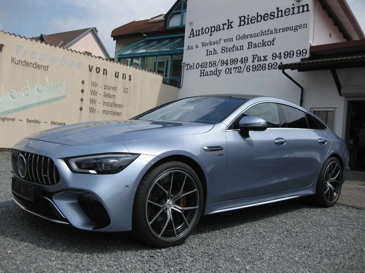 Mercedes-Benz AMG GT 63 S E Performance Neupreis 245000,- Blauw - 1
