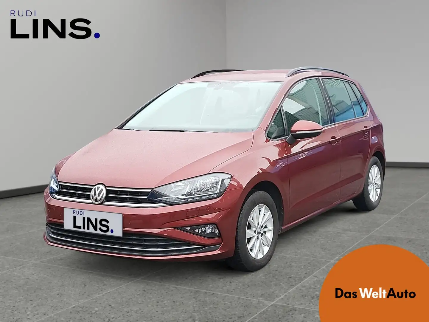 Volkswagen Golf Sportsvan Comfortline TDI SCR Rojo - 1