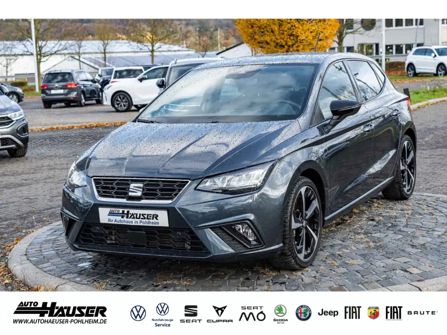 SEAT Ibiza FR 1.0 TSI DSG NAVI KAMERA ACC LED PDC FULL-LINK Grau - 1
