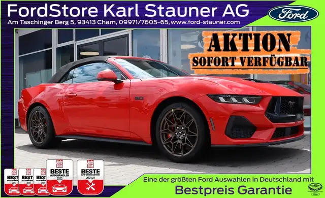 Ford Mustang GT Convertible MagneRide 4,99% FIN*