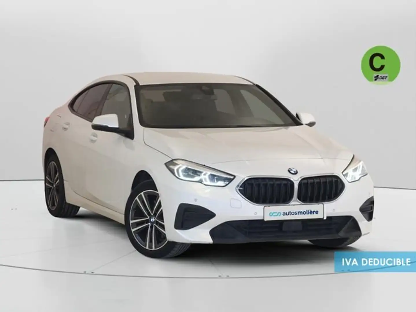 BMW 218 218d Gran Coupé Blanc - 2