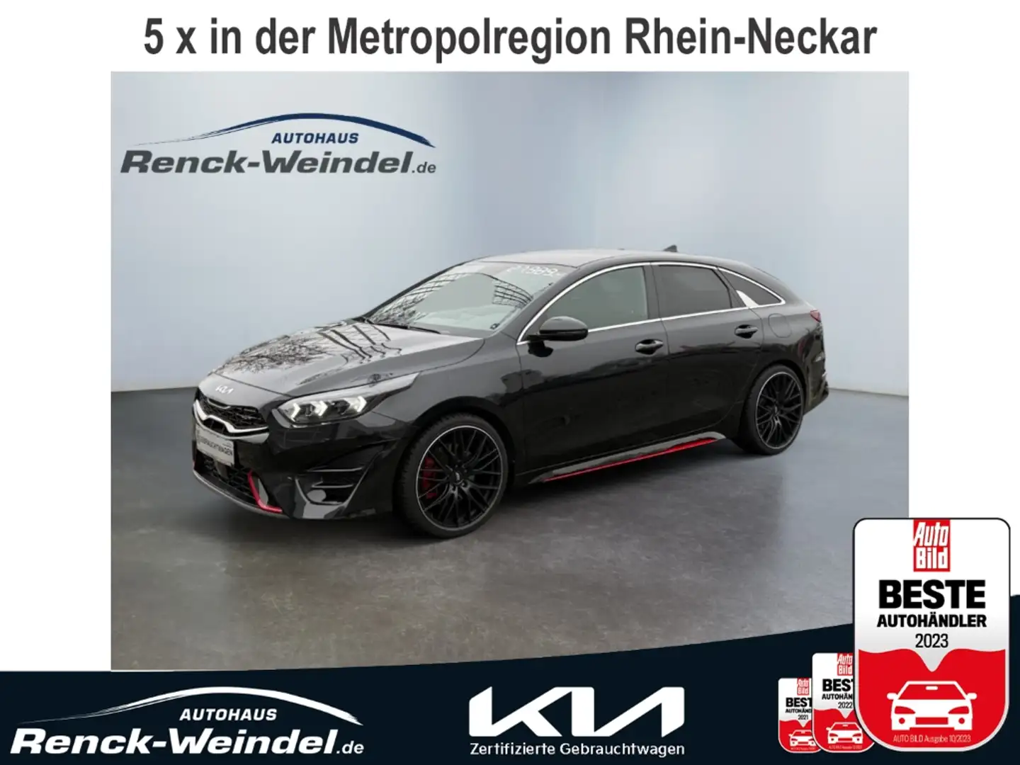 Kia ProCeed / pro_cee'd GT Navi Leder Digitales Cockpit Memory Sitze Sound Noir - 1