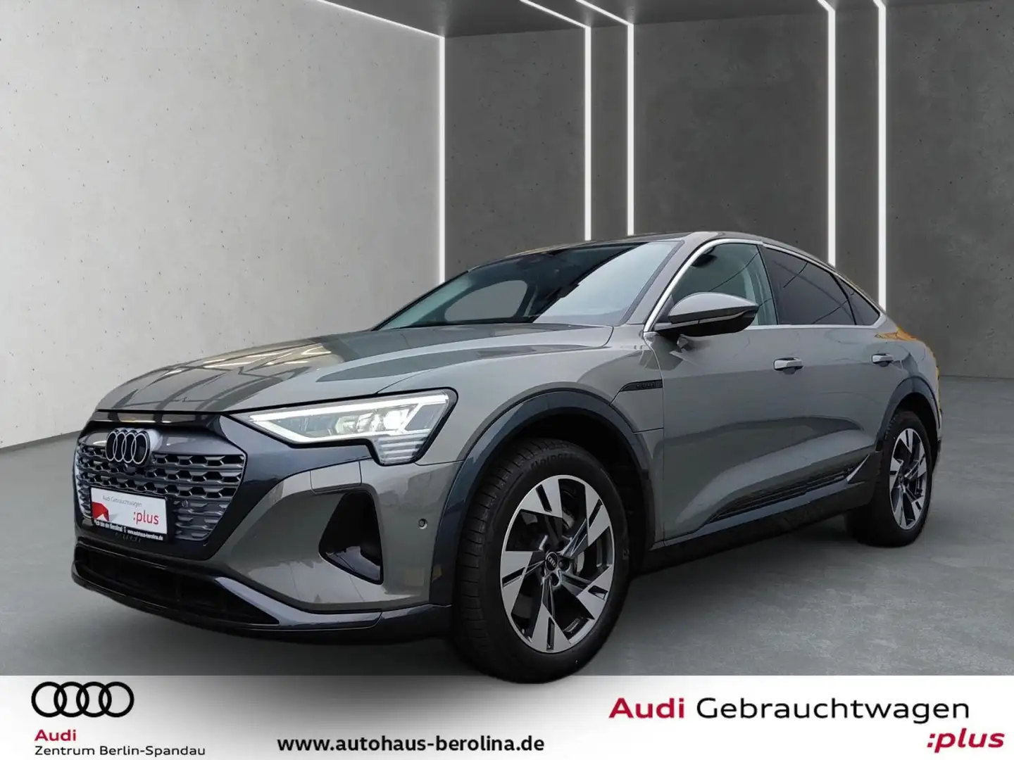 Audi Q8 e-tron 50 Sportback qu. Adv. *NAV+*STADT* Grau - 2