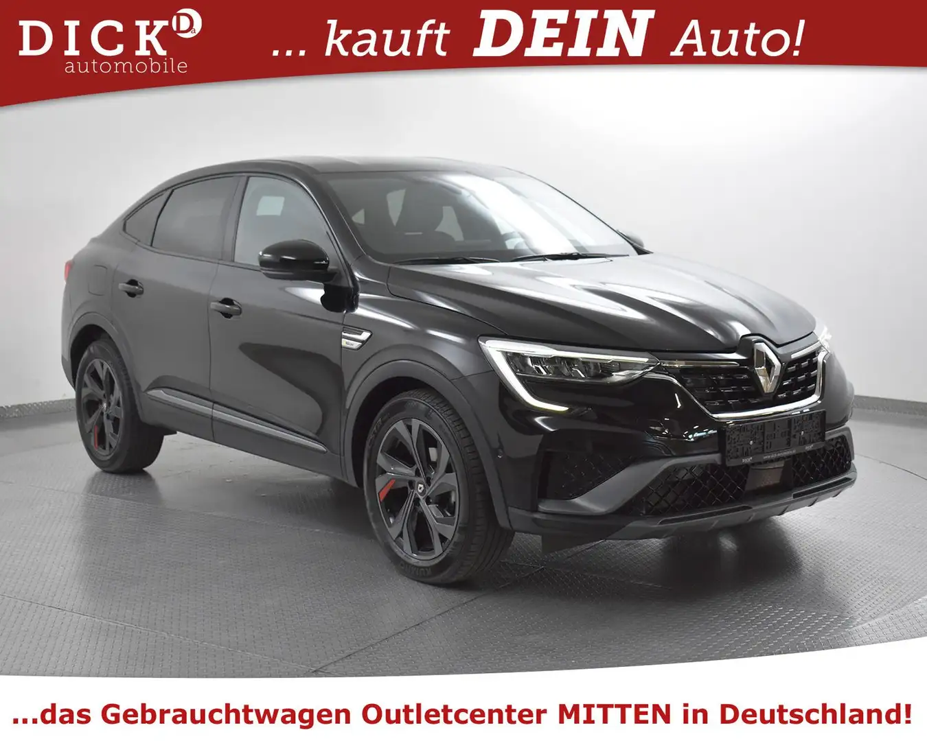 Renault Arkana 1.3 R.S. Line NAV+360+LEDER+VIRTU+LED+ACC Schwarz - 1