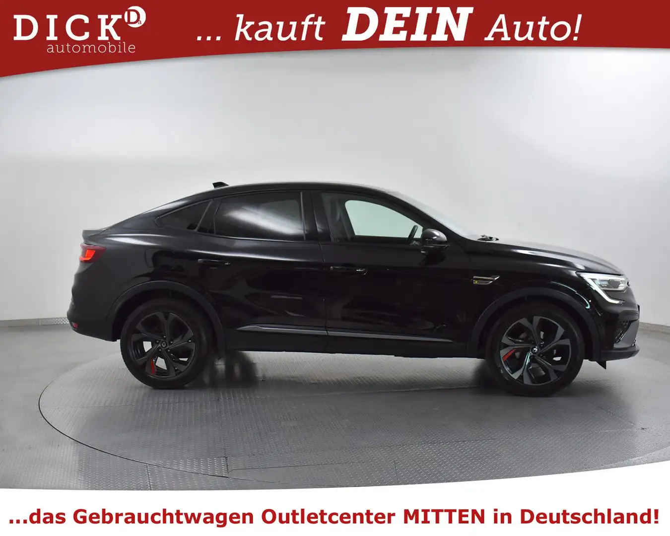 Renault Arkana 1.3 R.S. Line NAV+360+LEDER+VIRTU+LED+ACC Schwarz - 2