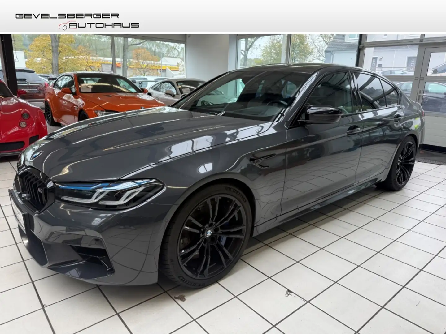 BMW M5 Competition Laserlicht Werksgarantie bis 02/27 Gris - 1