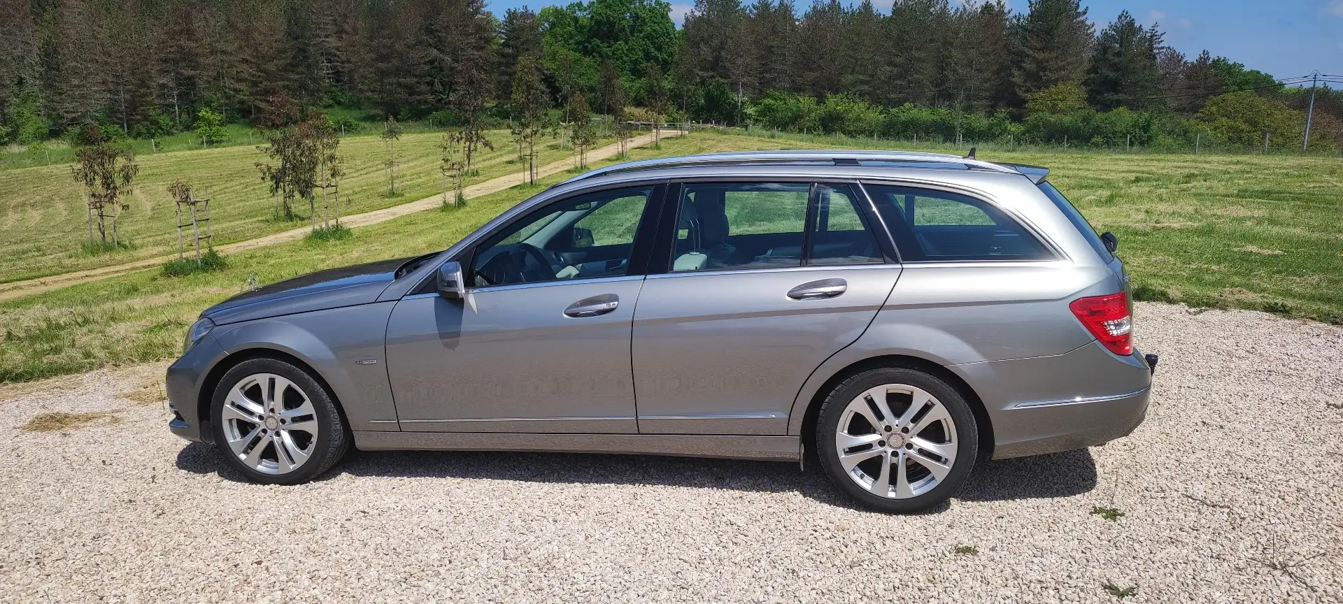 Mercedes-Benz C 200 Classe Break CDI BlueEfficiency Avantgarde Gris - 1