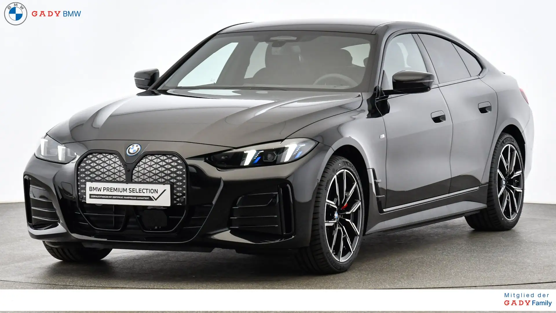 BMW i4 eDrive Schwarz - 1