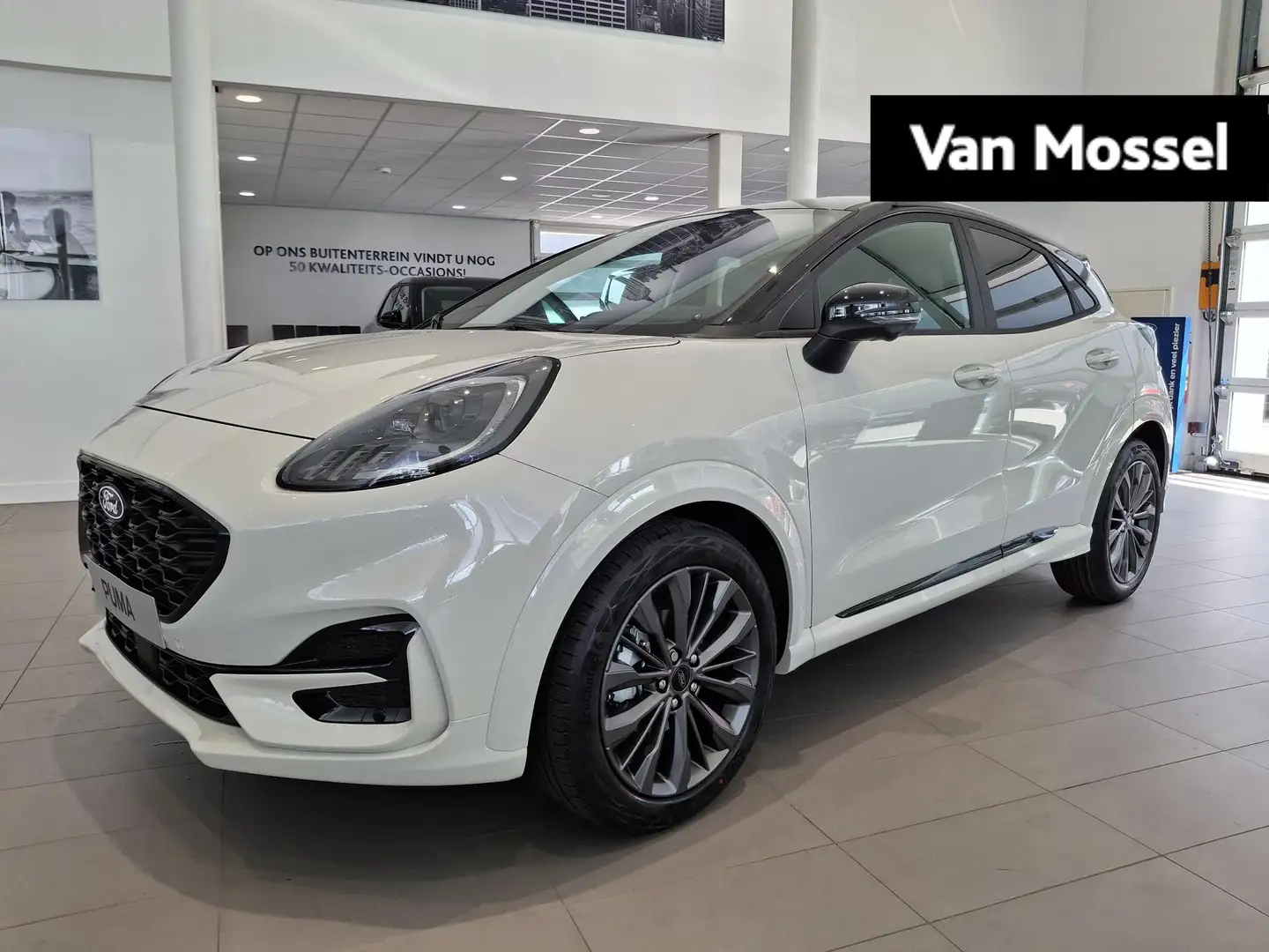 Ford Puma 1.0 EcoBoost Hybrid Sound Edition | Automaat | Stu Blanc - 1