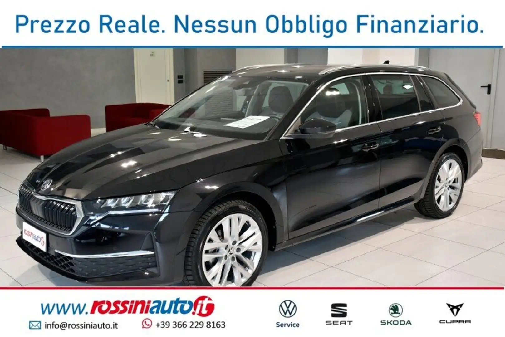 Skoda Octavia WAGON 2.0 TDI 150 CV DSG SELECTION R18 + REARVIEW Nero - 1