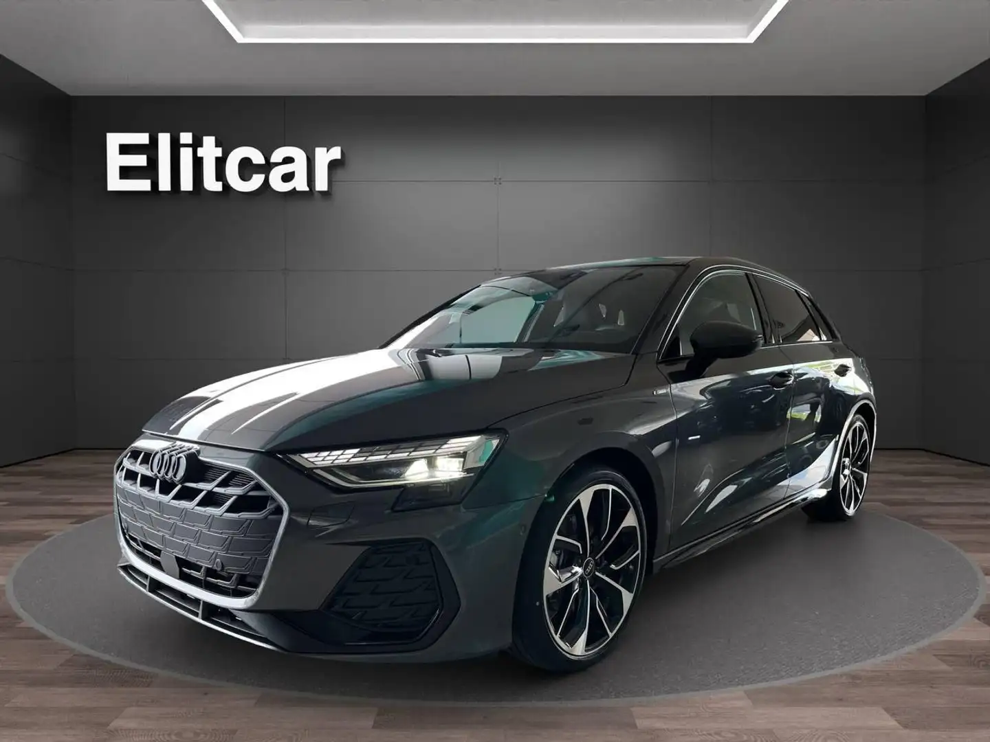 Audi A3 SPB 35 TDI S tronic S line edition look nero plus Grigio - 1
