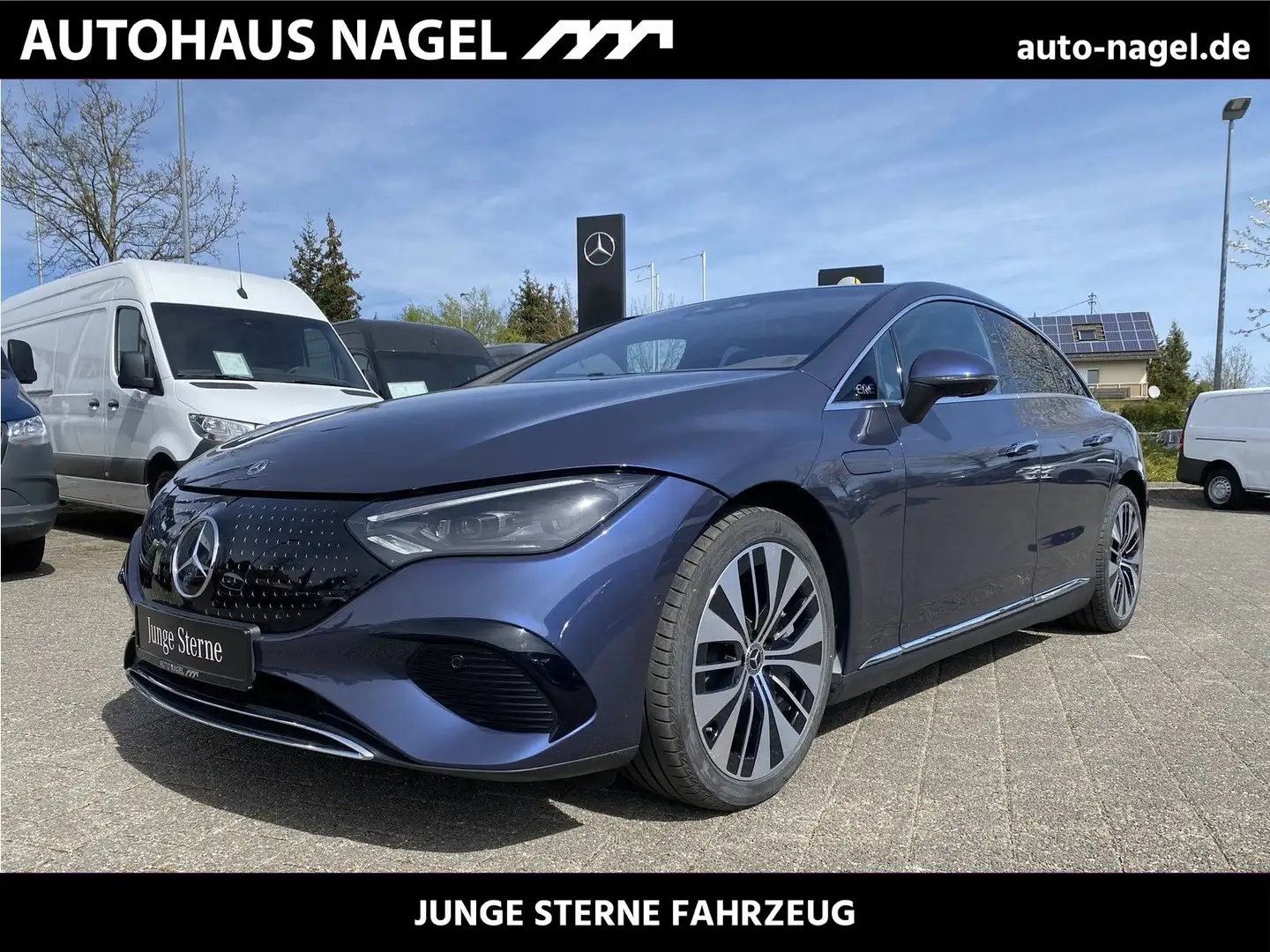 Mercedes-Benz EQE 350 EQE 300 Electric Art Premium Paket Hyperscreen Bleu - 1