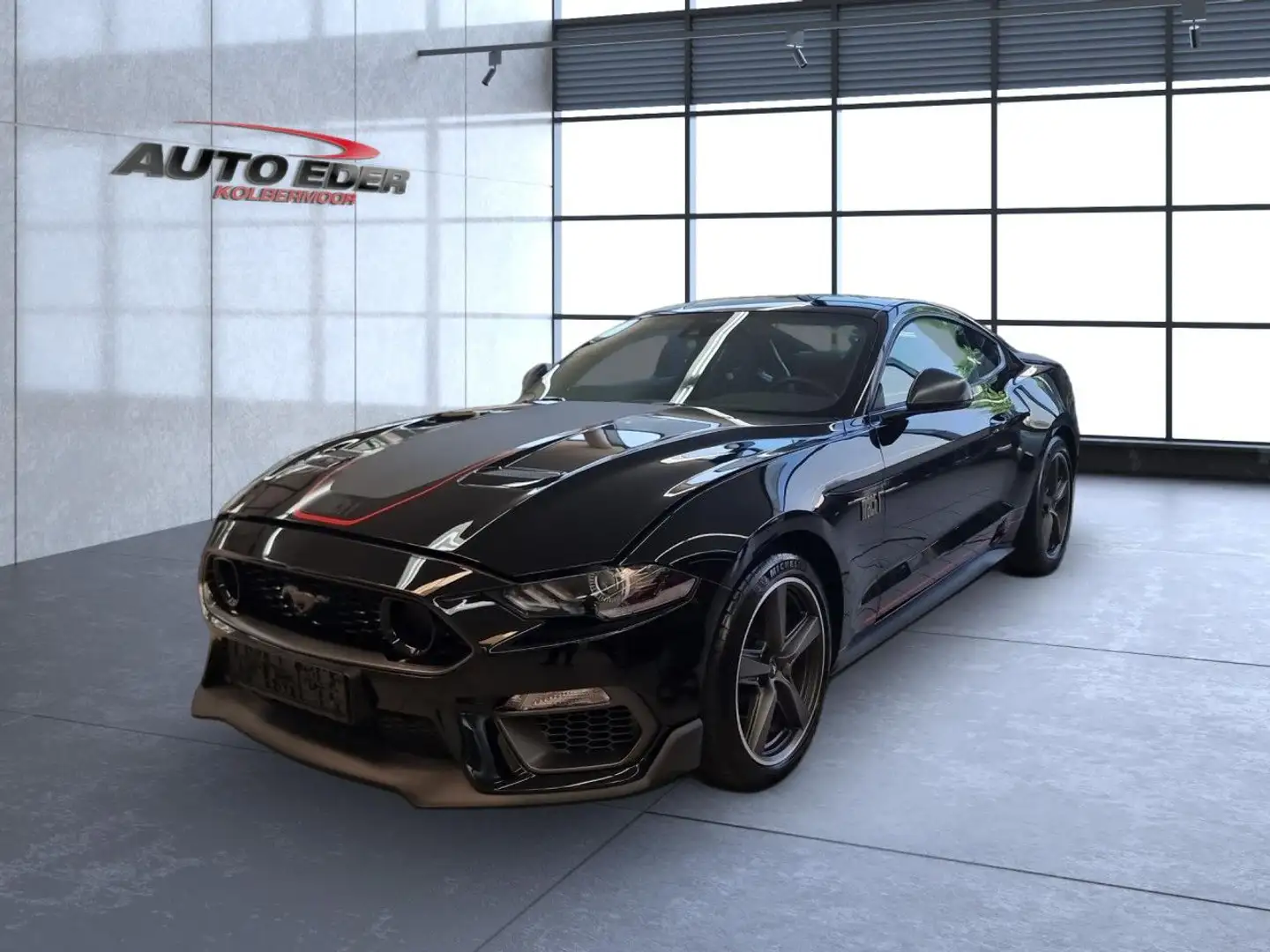 Ford Mustang Mach 1 Bluetooth Navi LED Vollleder Klima Černá - 2