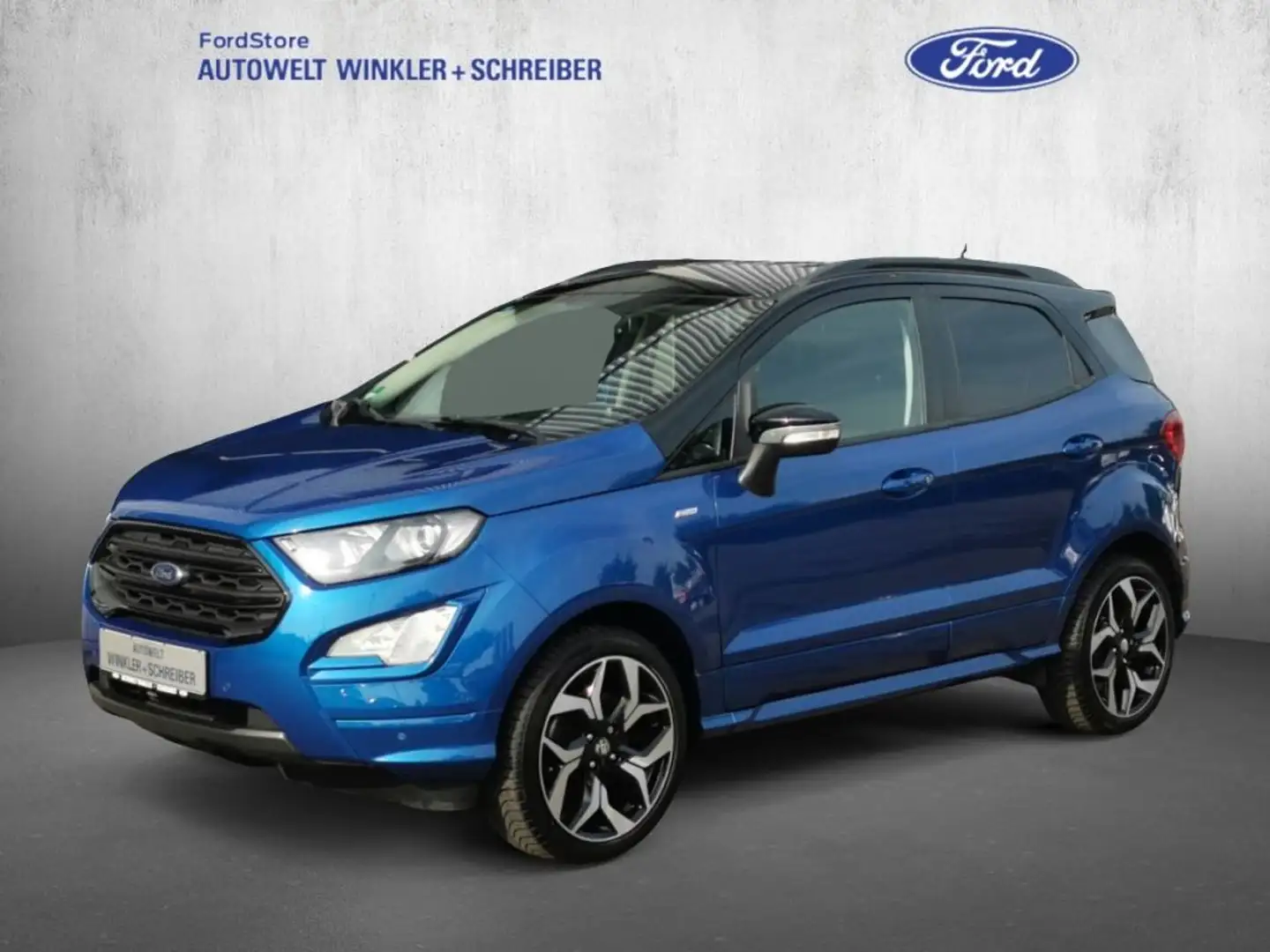 Ford EcoSport 1.0 EcoBoost ST-LINE Blau - 1