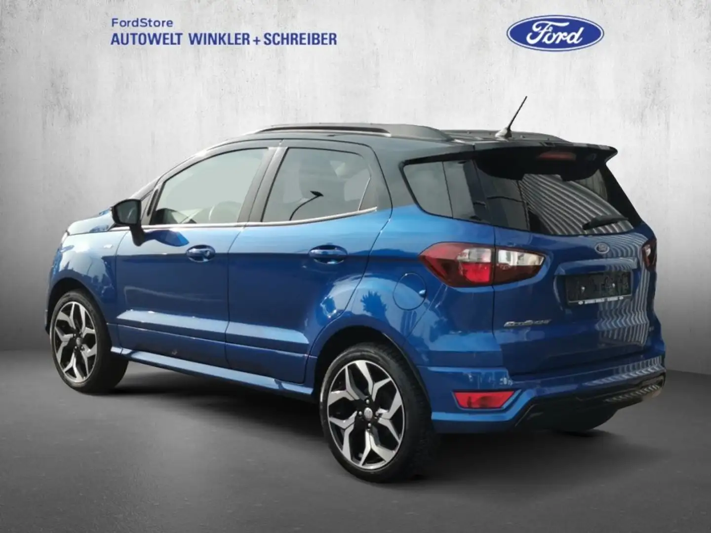 Ford EcoSport 1.0 EcoBoost ST-LINE Blau - 2