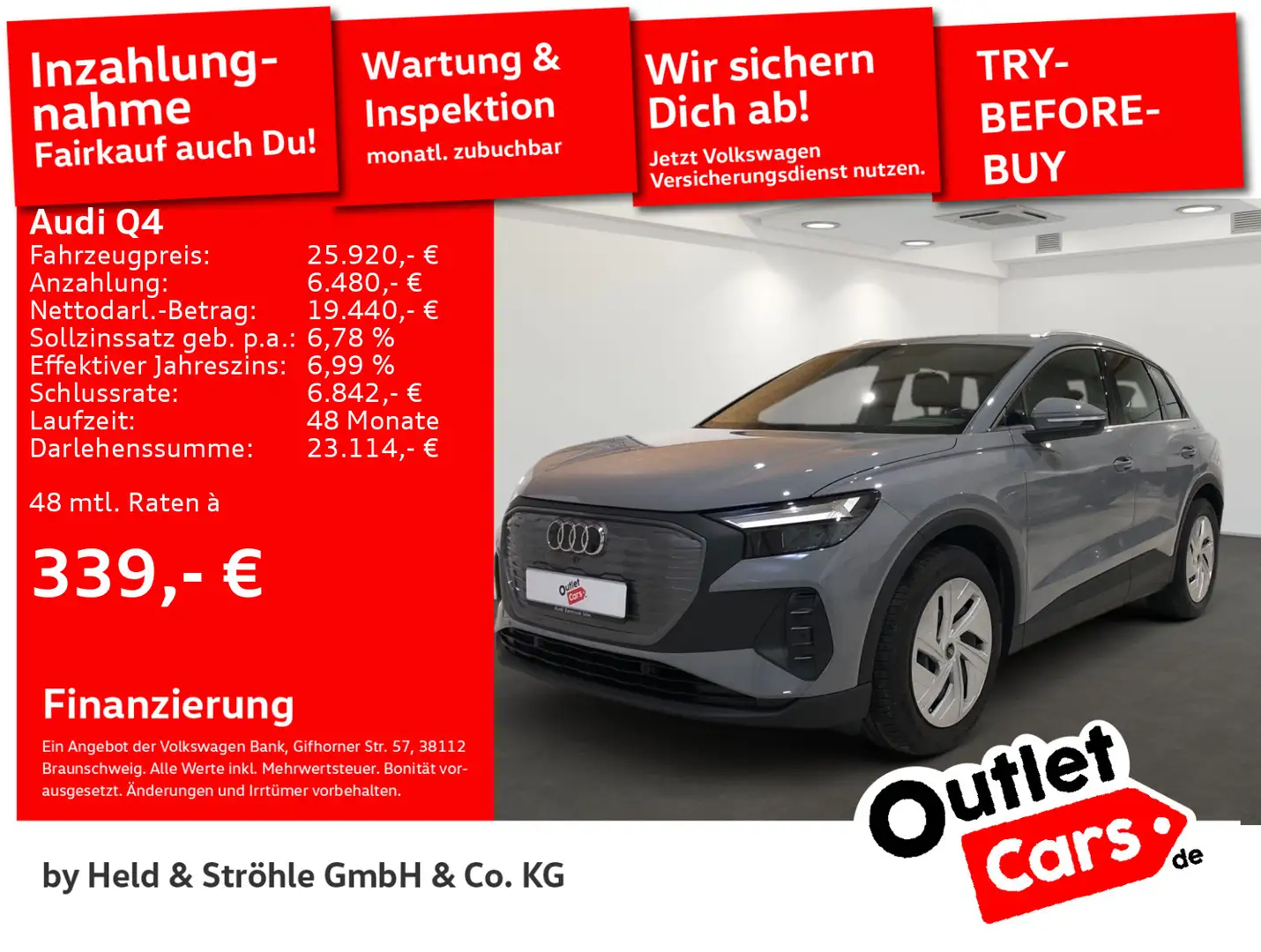 Audi 35 e-tron NAV+ PDC SHZ LED Gris - 1