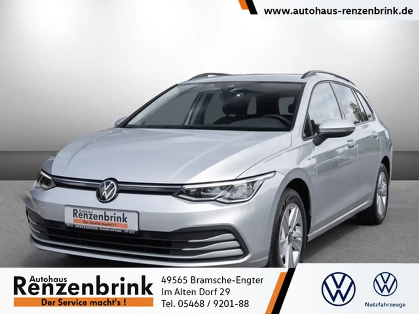 Volkswagen Golf VIII Variant Life TDI Business Premium-Paket Le... Silber - 1