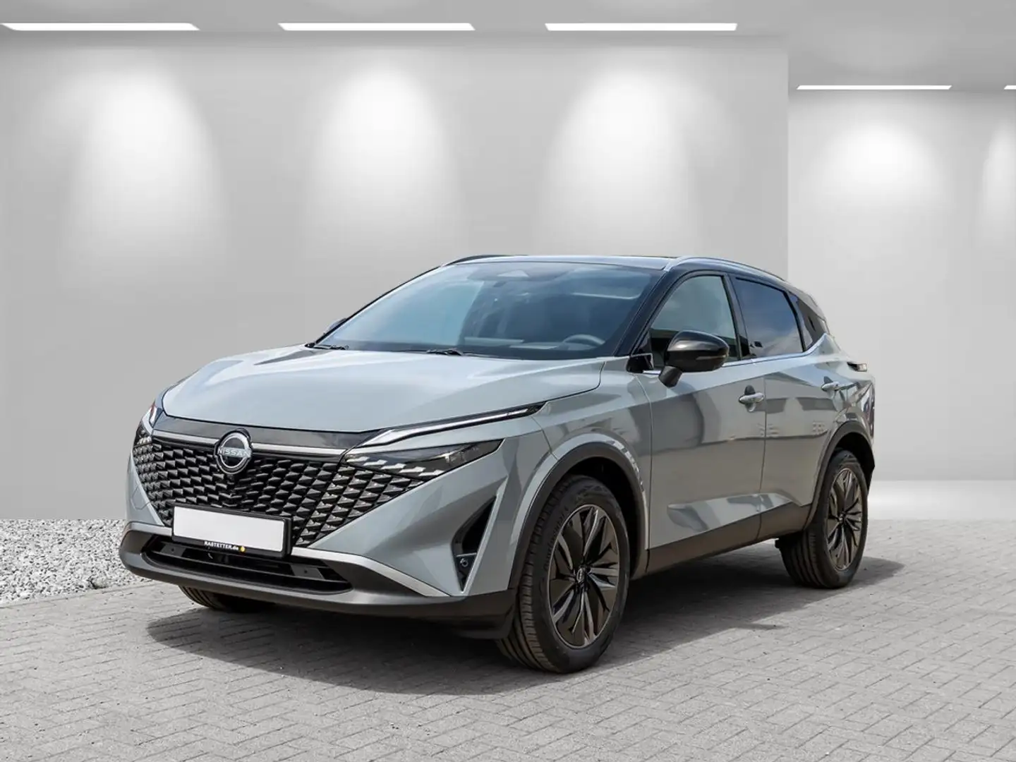 Nissan Qashqai tekna facelift+Zweifarb+Leder+Pano+19Z+ProPILOT+Ma Grijs - 2