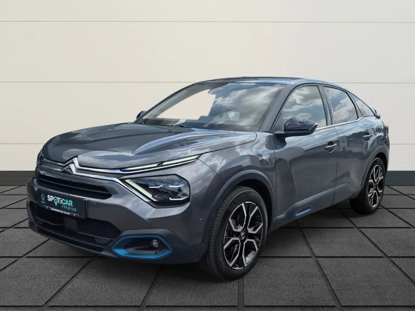 Citroen E-C4 Electric 136 SHINE SHZ Navi 360° Kamera Android Auto Apple Grau - 2