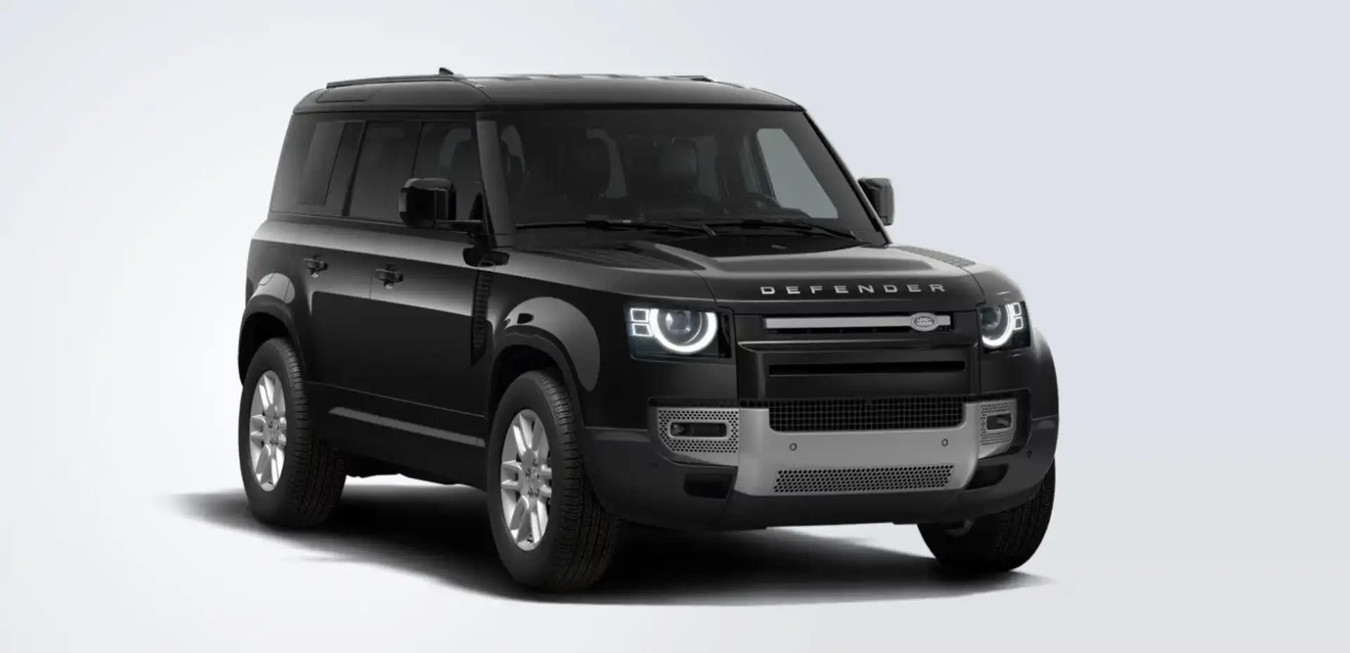 Land Rover Defender [110] S D200 Zwart - 1