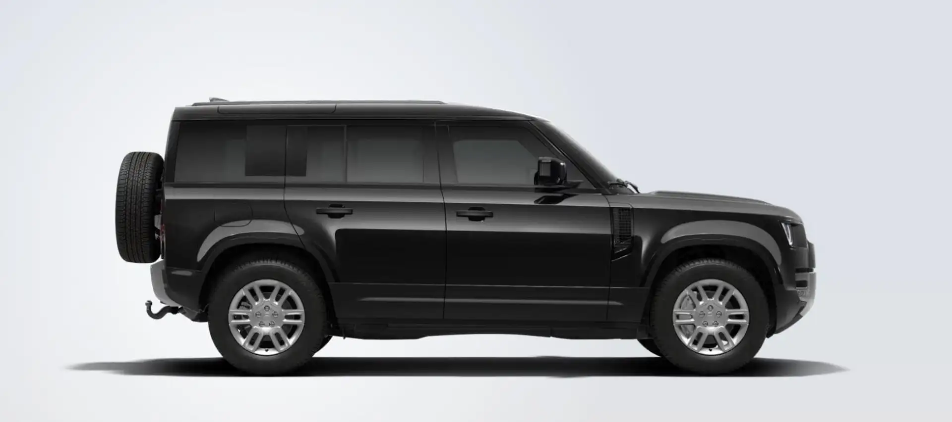 Land Rover Defender [110] S D200 Zwart - 2