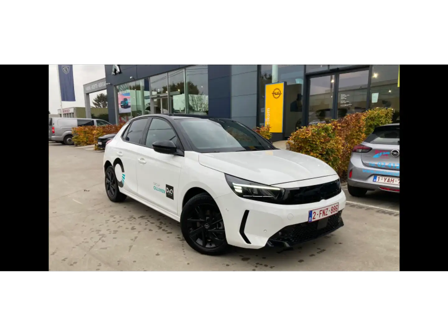 Opel Corsa F GS Blanc - 1
