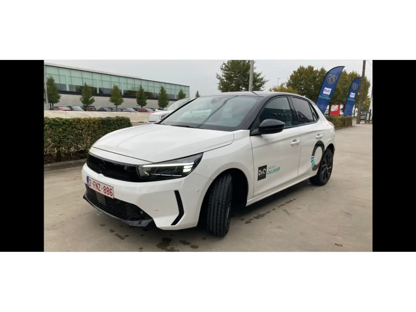 Opel Corsa F GS Blanc - 2