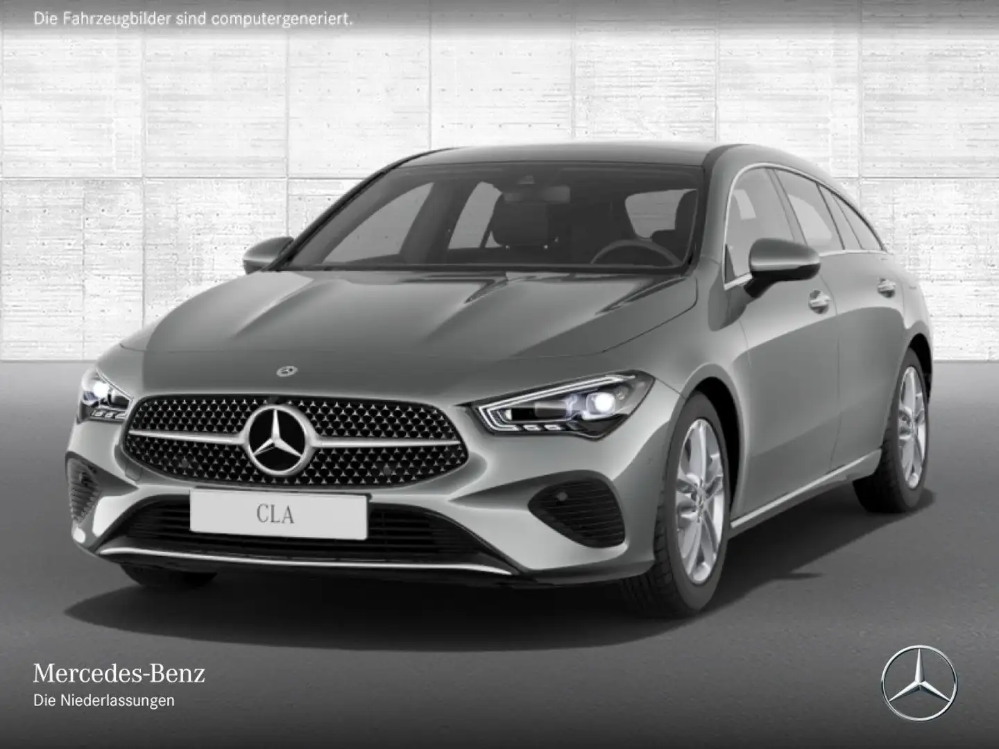 Mercedes-Benz CLA 200 d PROGRESSIVE+PANO+360°+MULTIBEAM+TOTW+8G Grau - 2