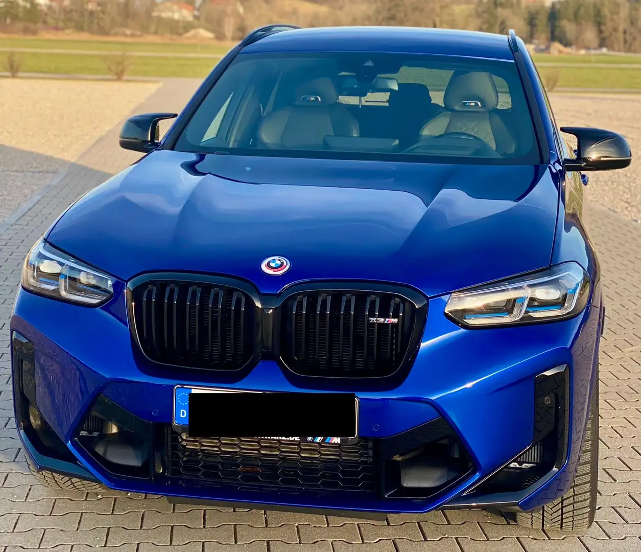 BMW X3 M X3M Competition Bleu - 2