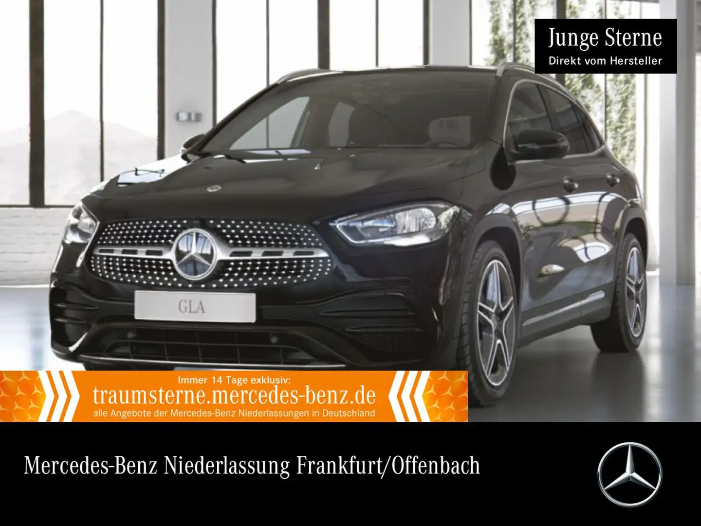Mercedes-Benz GLA 250 e AMG+PANO+KAMERA+HUD+TOTW+8G Schwarz - 1