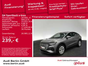 Q4 Sportback 35 e-tron VIRTUAL LED NAVI