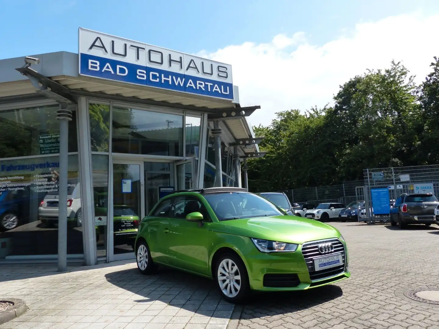 Audi A1 1.0 TFSI, Panoramadach, Exclusive-Lackierung Verde - 1