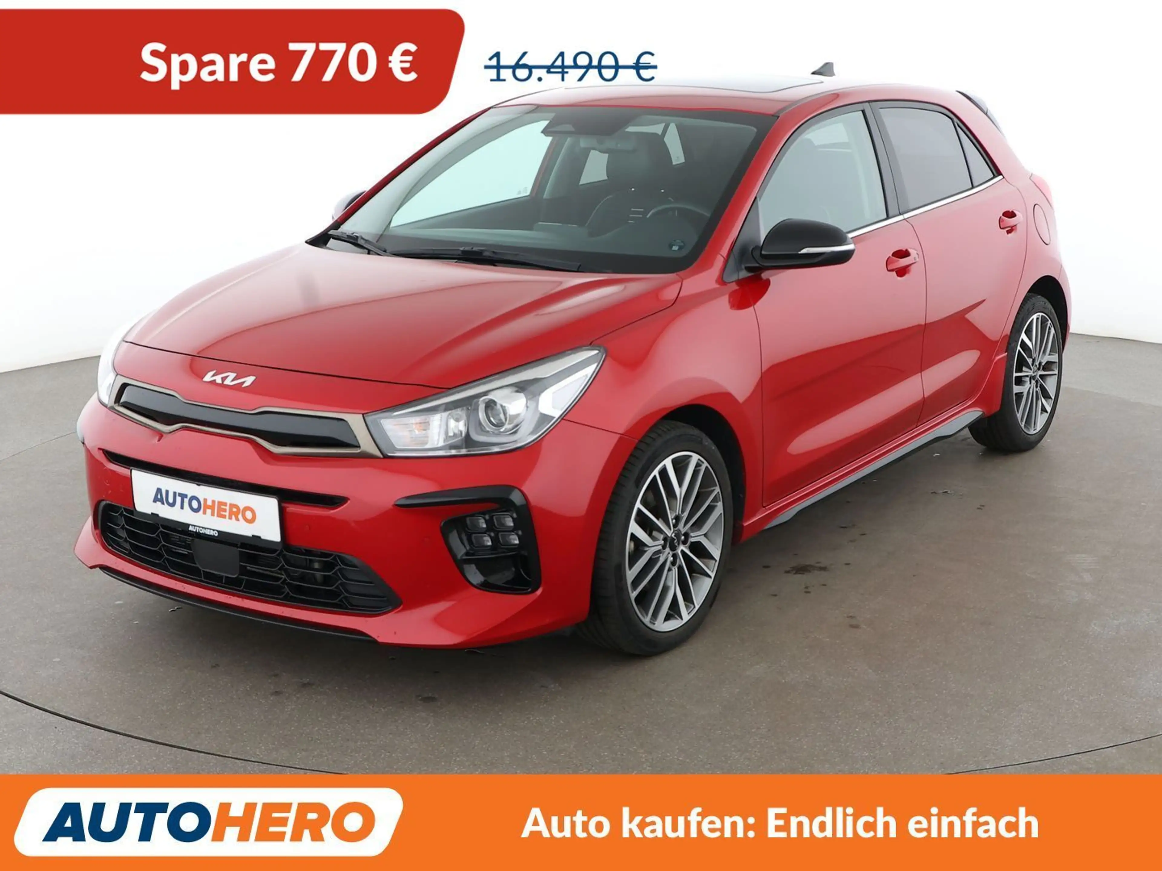 Kia Rio 1.0 TGDI Mild-Hybrid GT Line *NAVI*TEMPO*CAM*PDC*