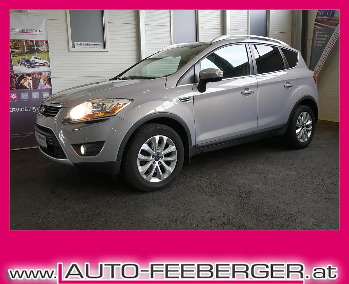 Ford Kuga 2,0 Titanium 4x4 TDCI DPF Aut. Gris - 1