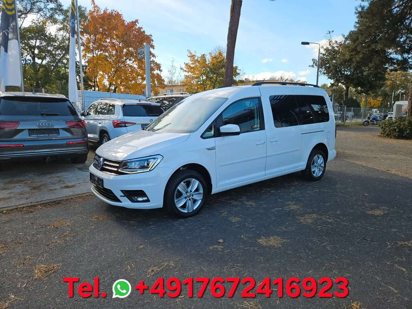 Volkswagen Caddy Maxi Comfortline LED St. Heizung Weiß - 2